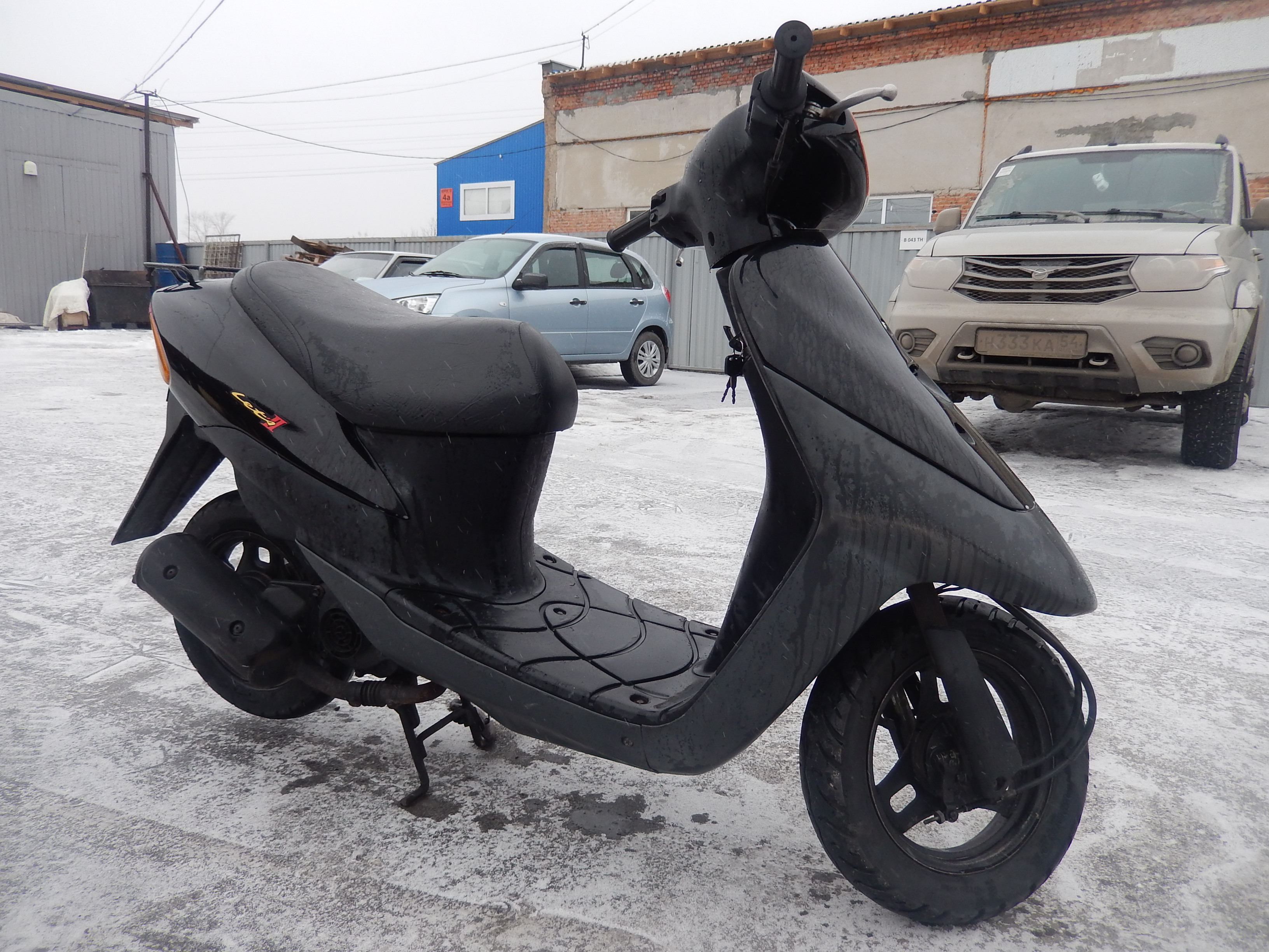 Подножка suzuki lets 2