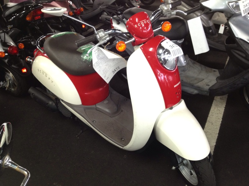 Honda crea scoopy тюнинг