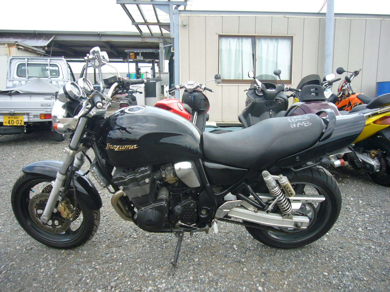 Suzuki inazuma 400 характеристики