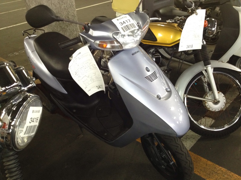 Подножка suzuki lets 2