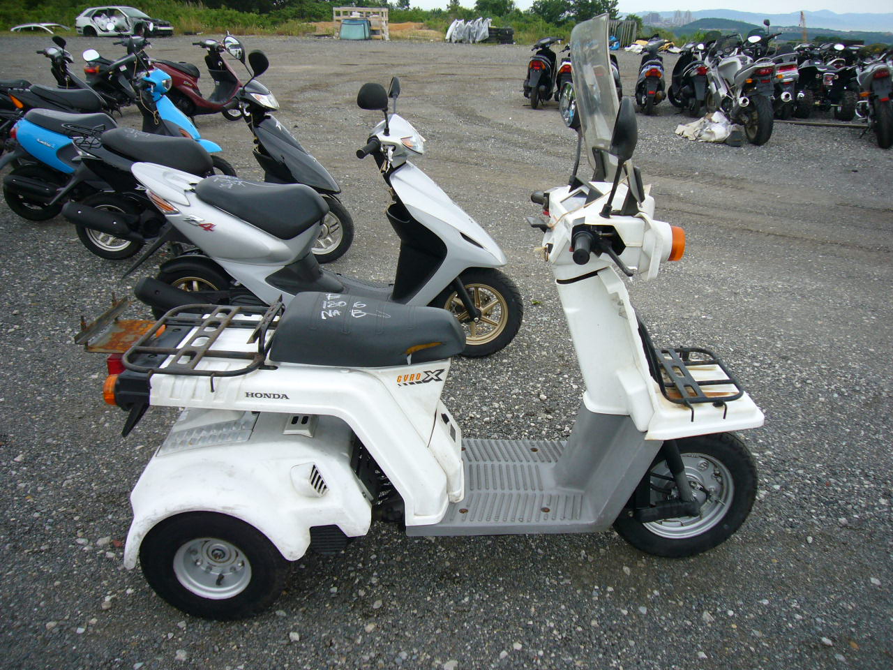 Бу скутеры из японии