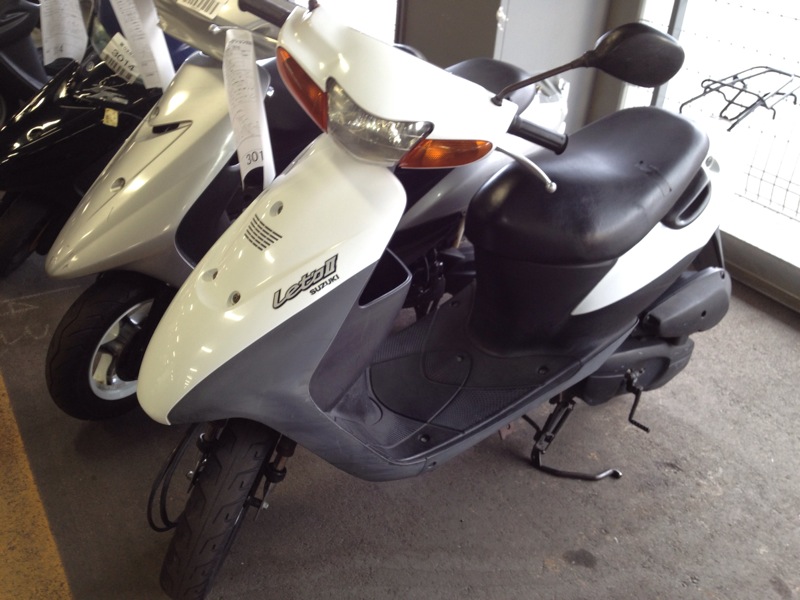 Подножка suzuki lets 2