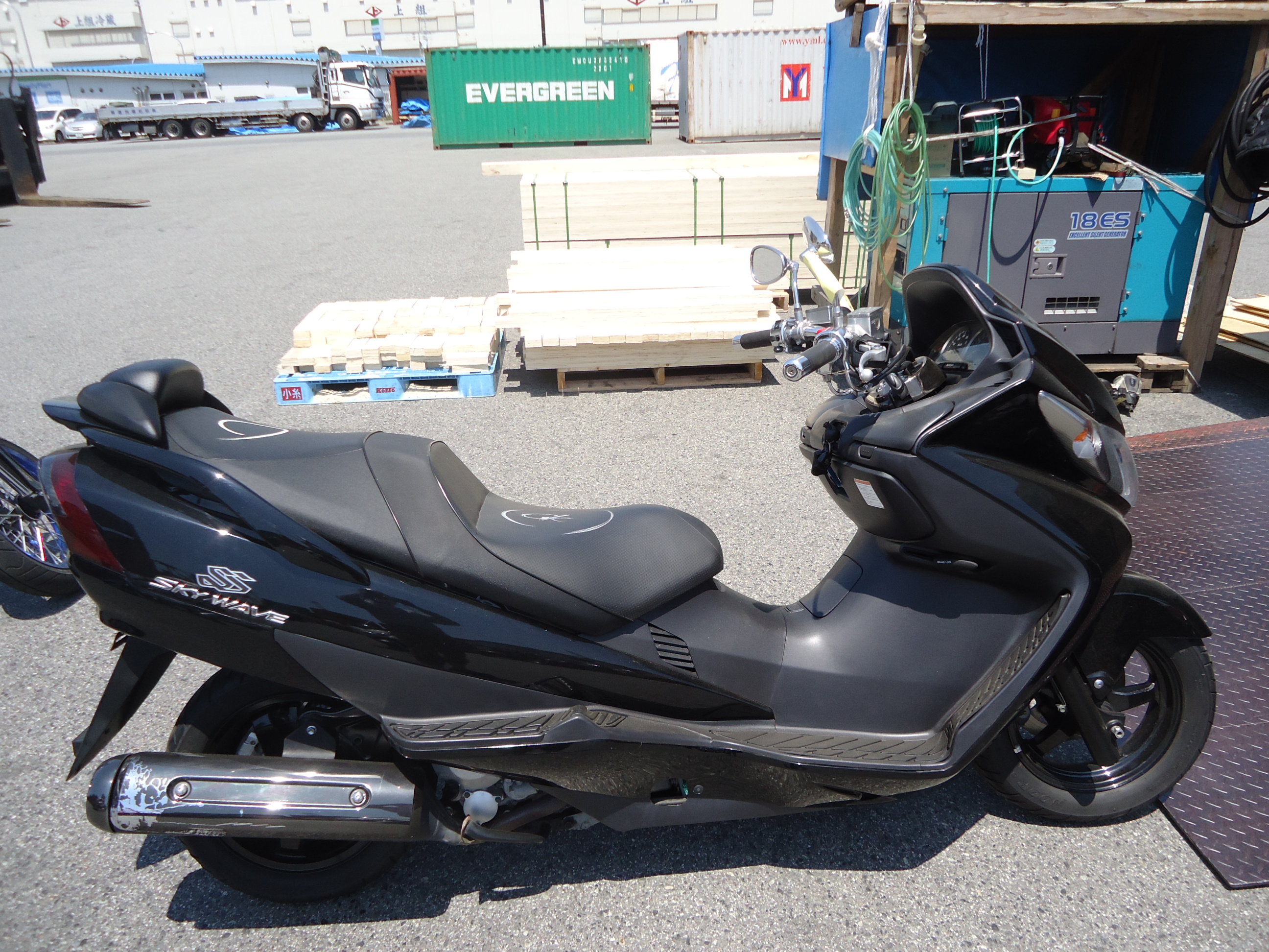 Suzuki skywave 400 обзор