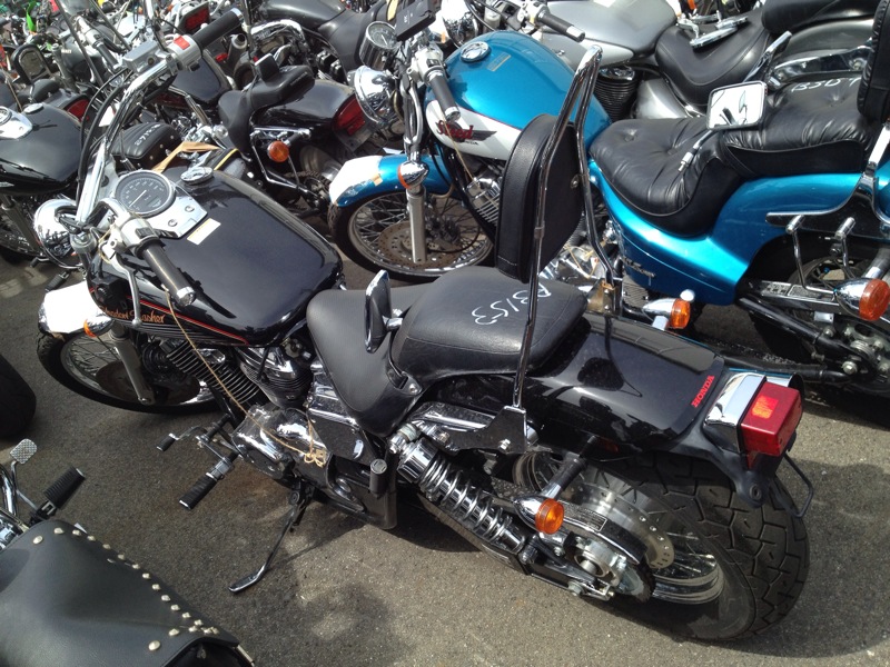 Honda shadow 750 slasher