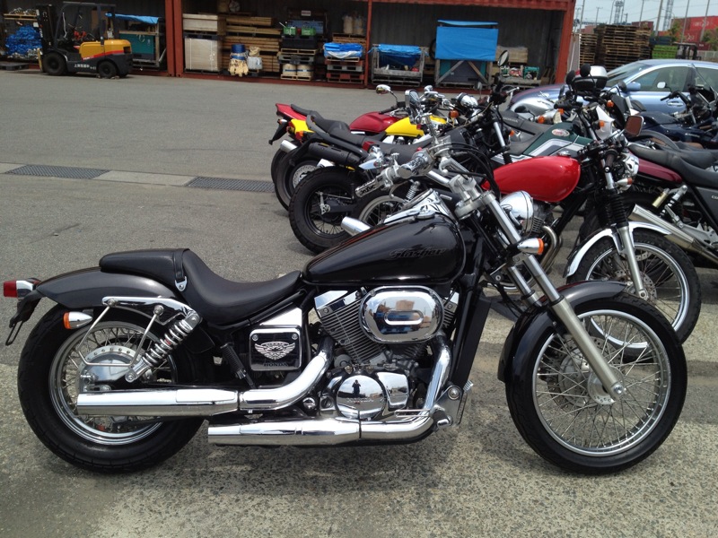 Выхлоп honda shadow 400