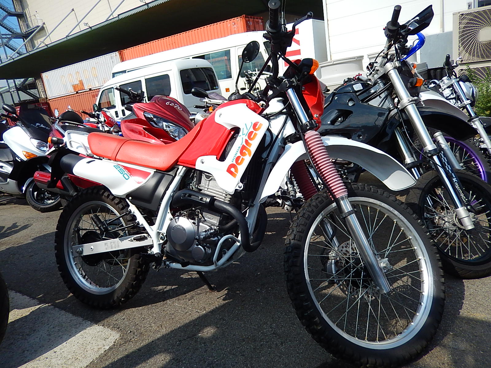 Honda xl 250 degree фото