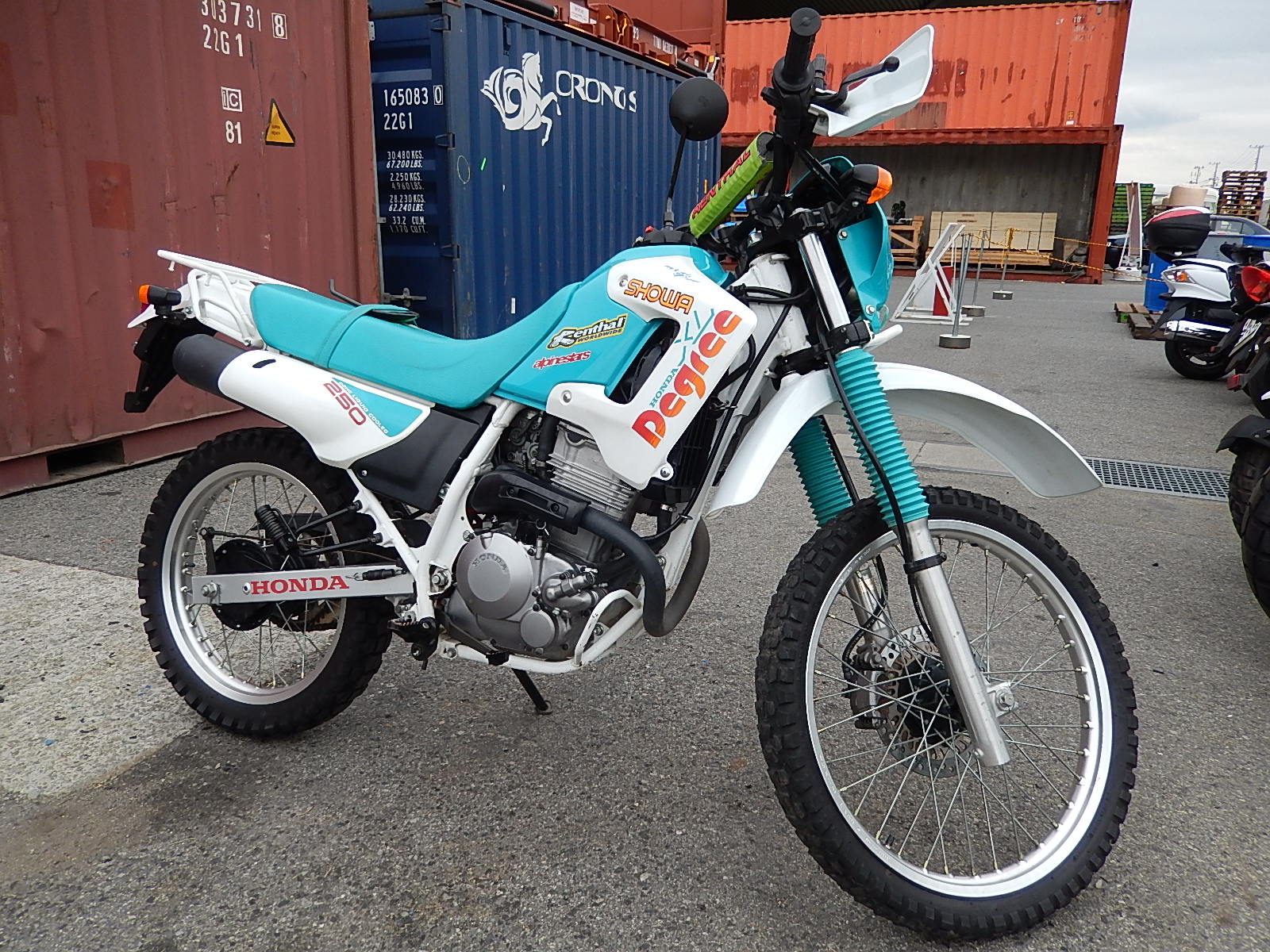 Honda xl 250 degree