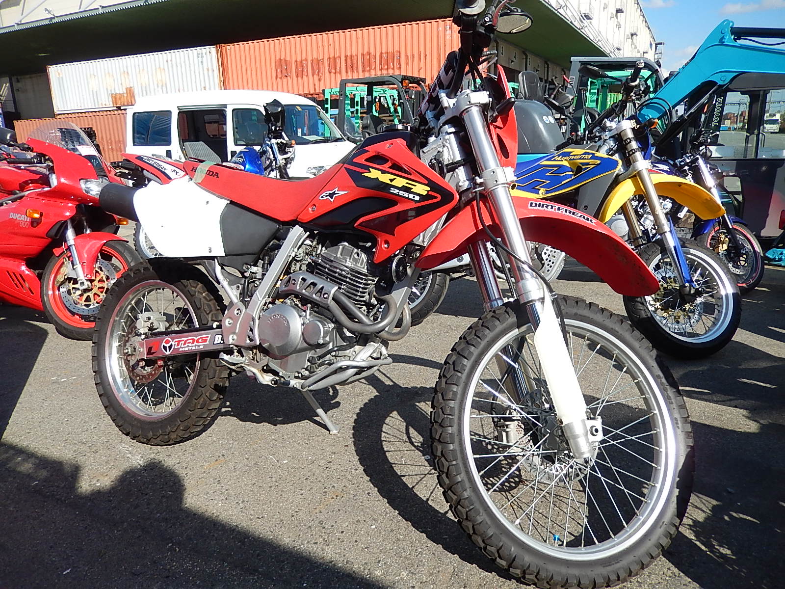 Honda acerbis xr250