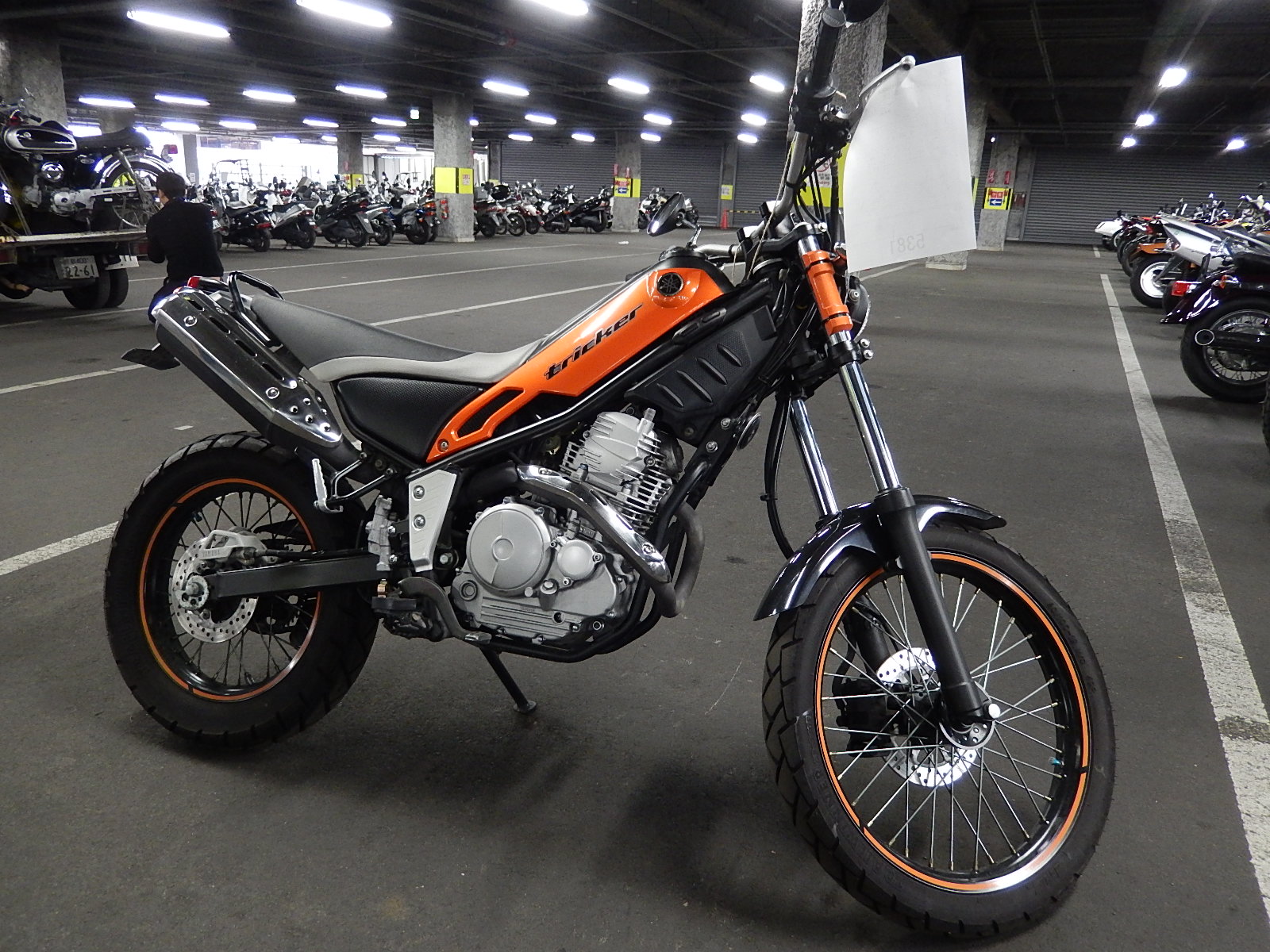 Yamaha tricker 250. Мотоцикл Yamaha Tricker 200. Yamaha Tricker 125. Yamaha Tricker motard.