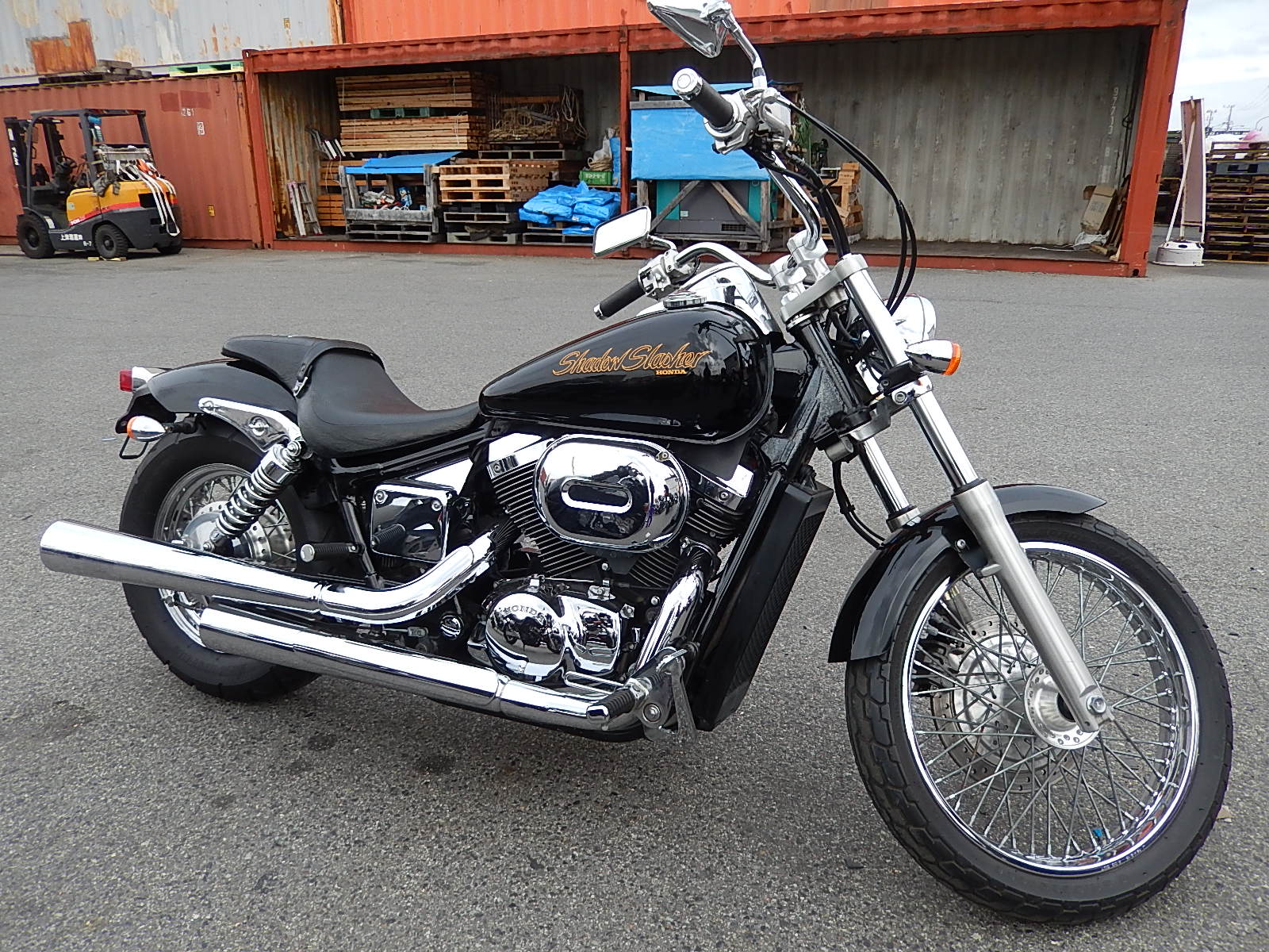 Выхлоп honda shadow 400