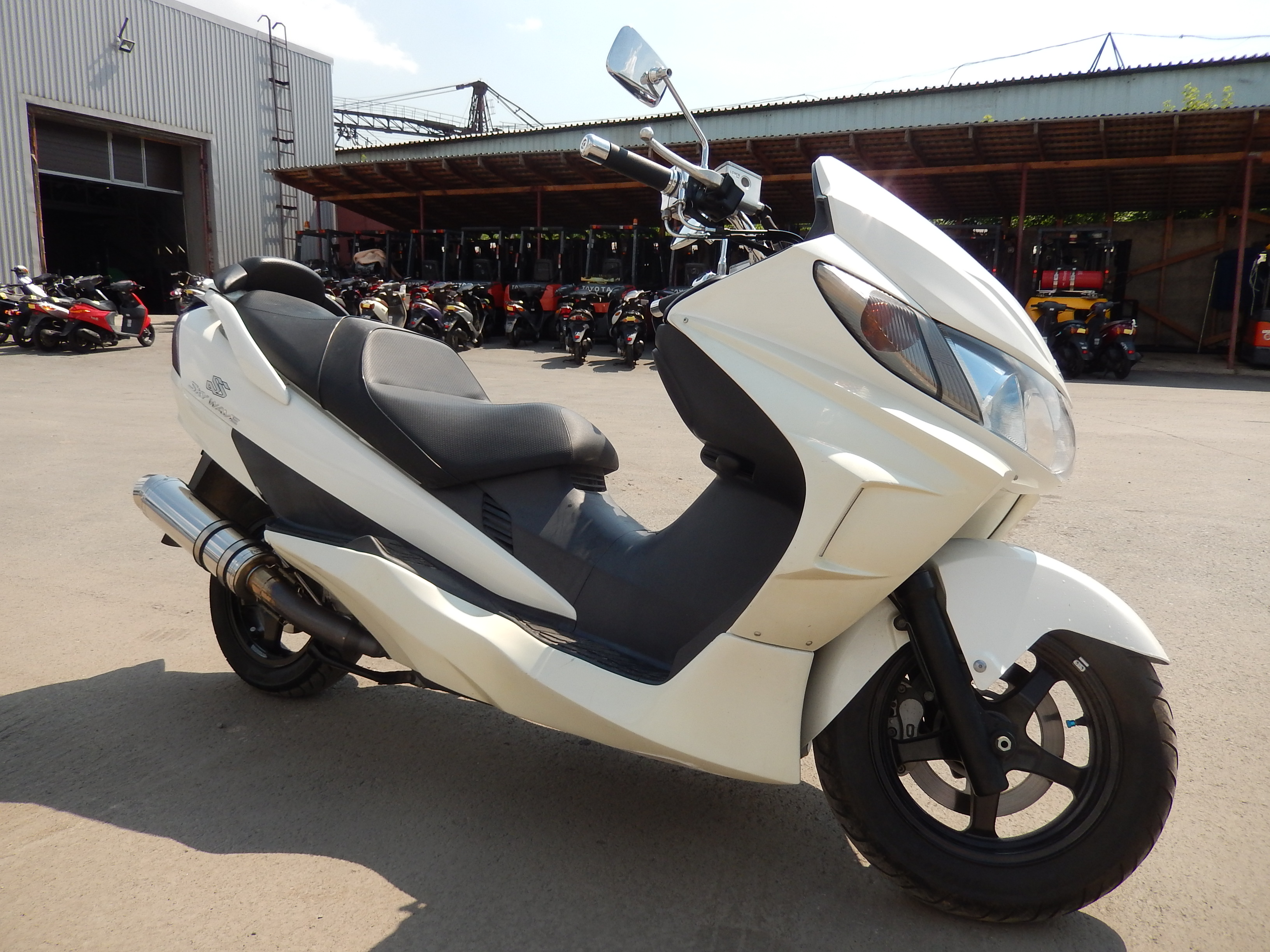 Максискутер suzuki skywave 250