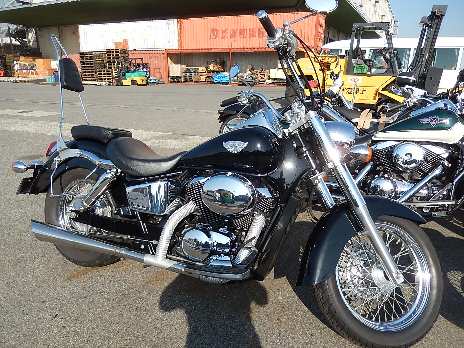 Honda shadow 400 вес