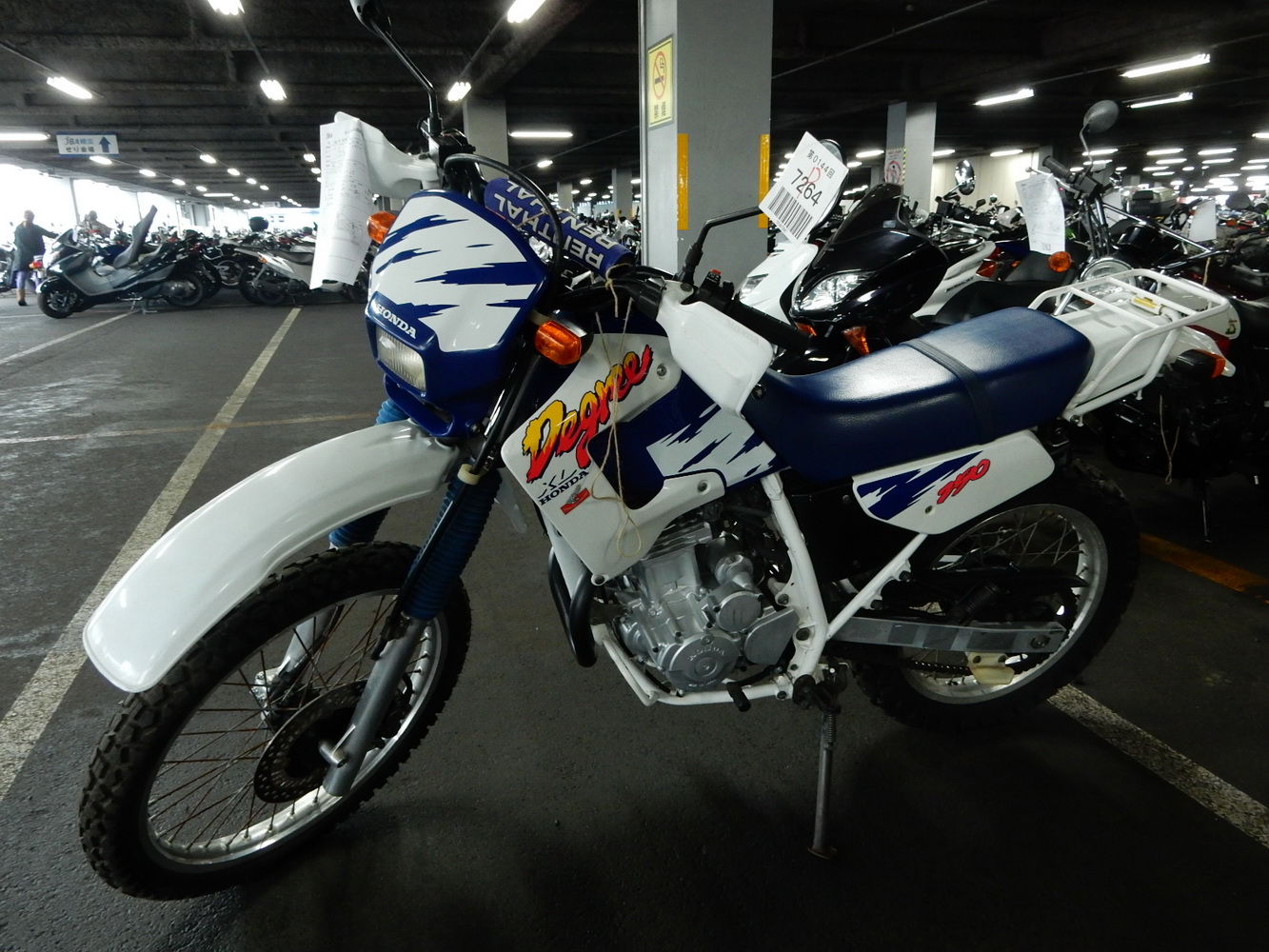 Honda xl250 degree