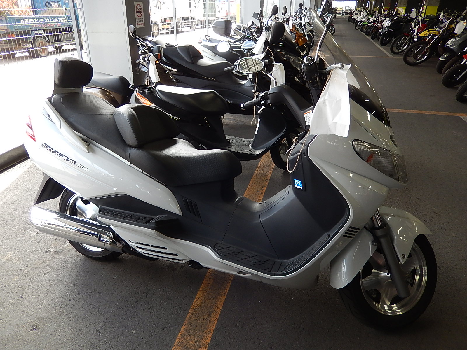 Suzuki skywave 400 обзор