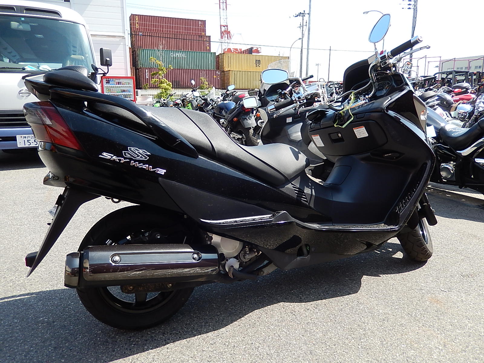 Максискутер suzuki skywave 250