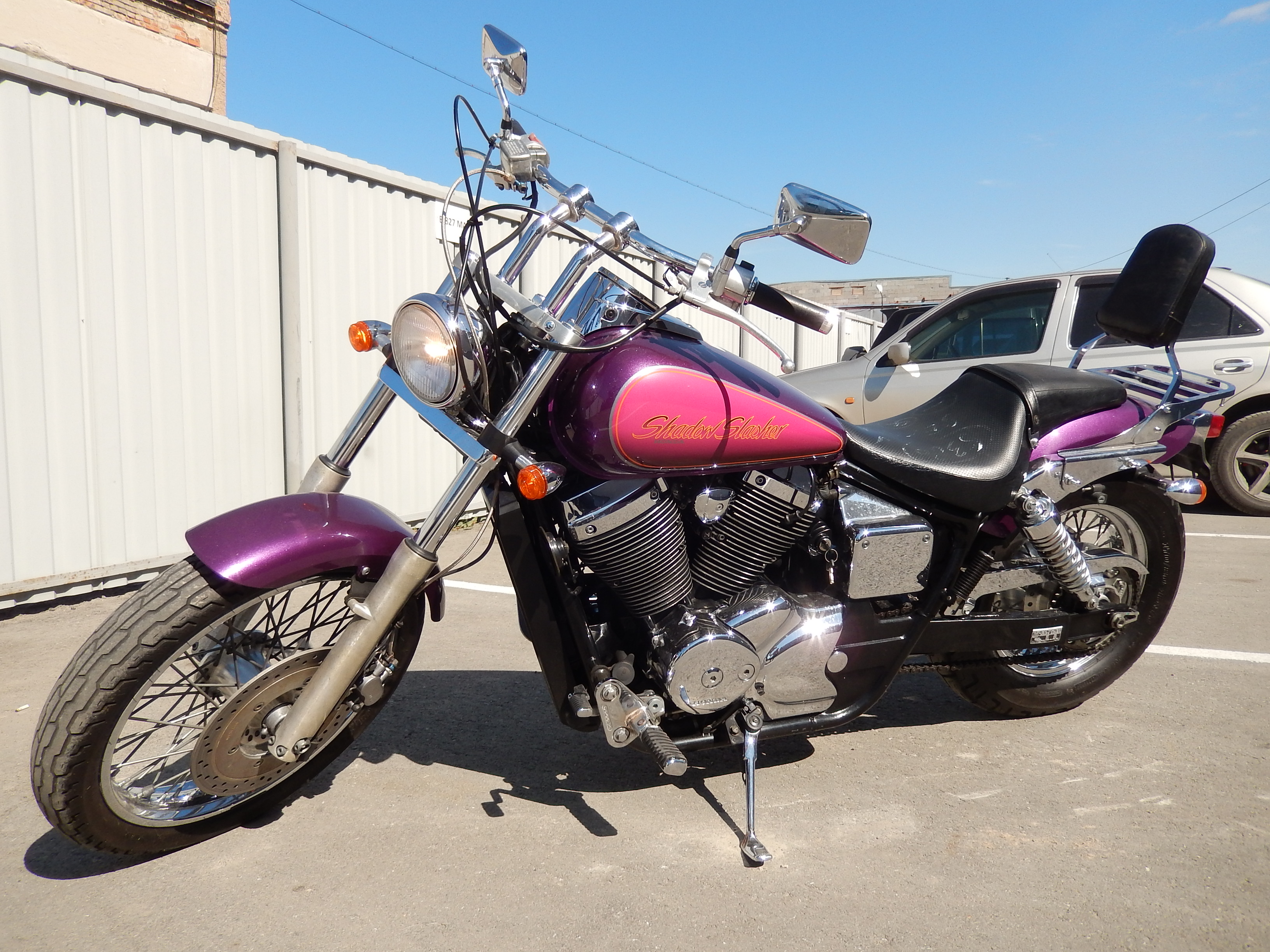 Выхлоп honda shadow 400