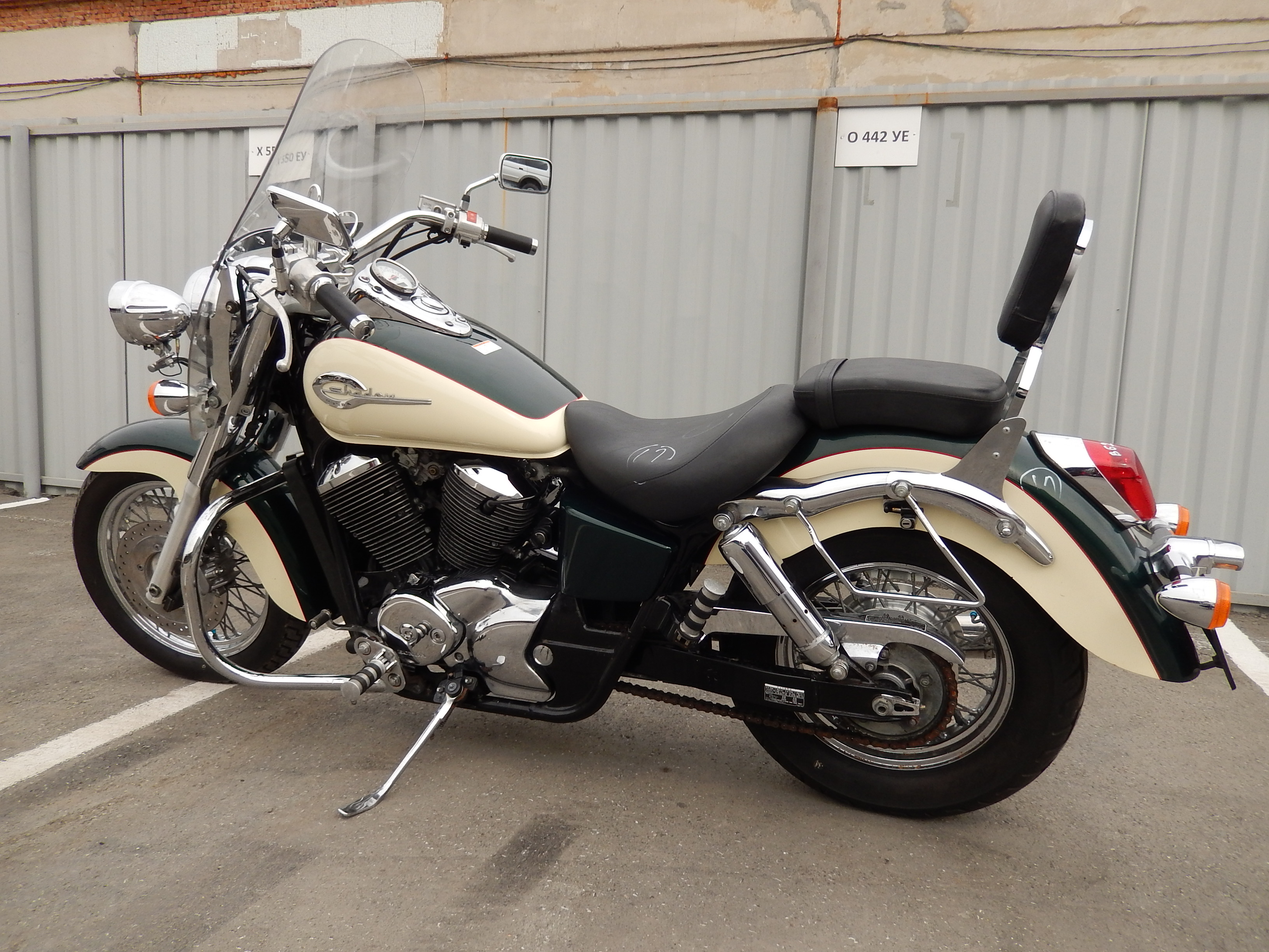 Выхлоп honda shadow 400