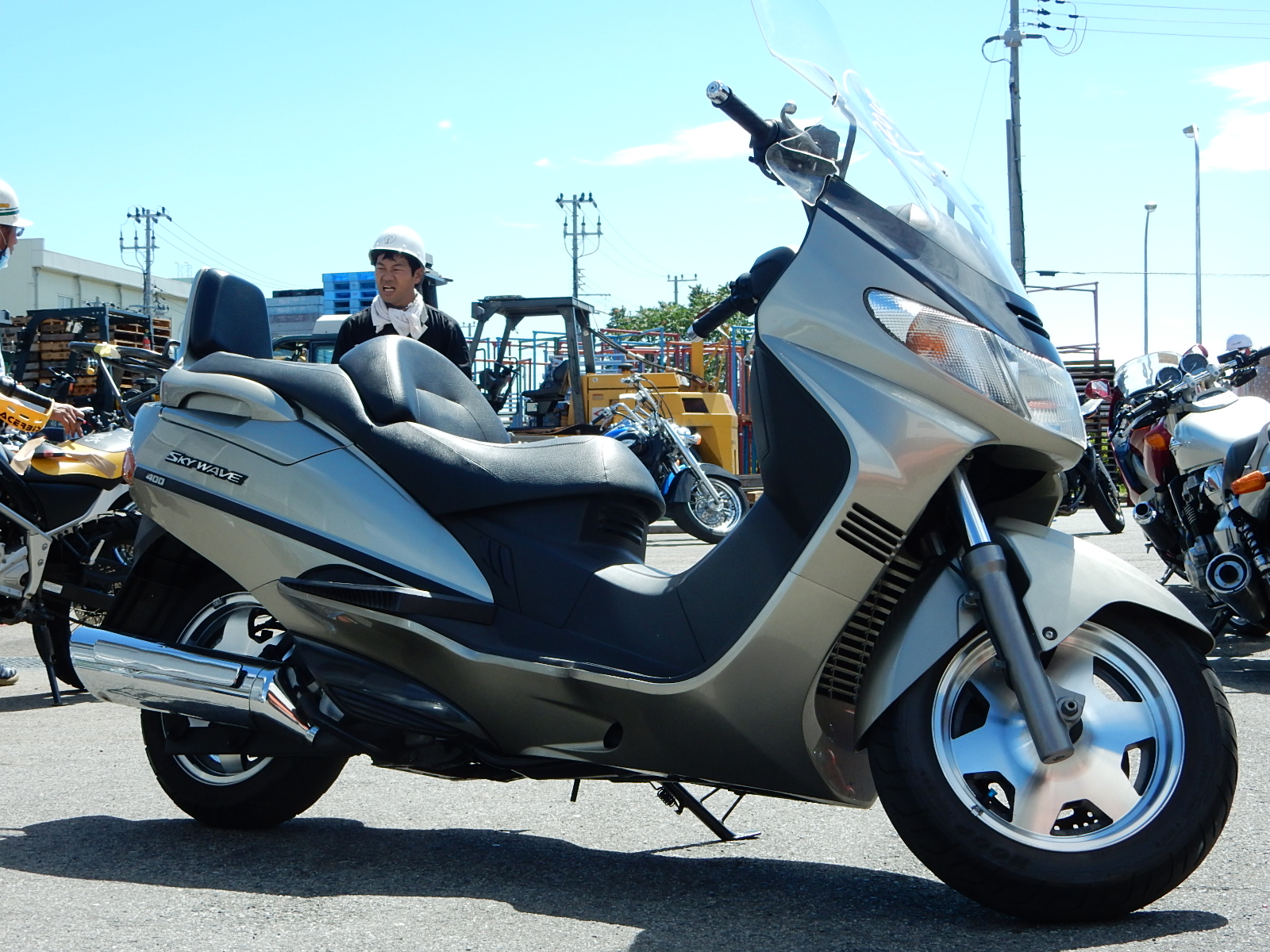 Шатун suzuki skywave 400