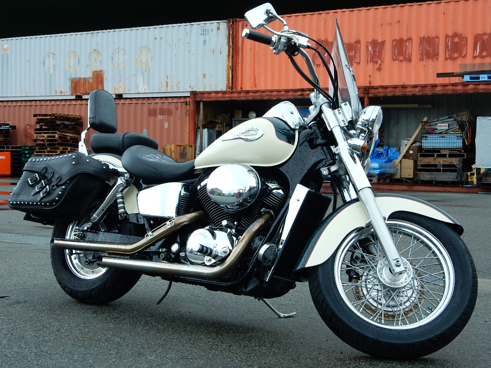 Honda shadow 400 вес