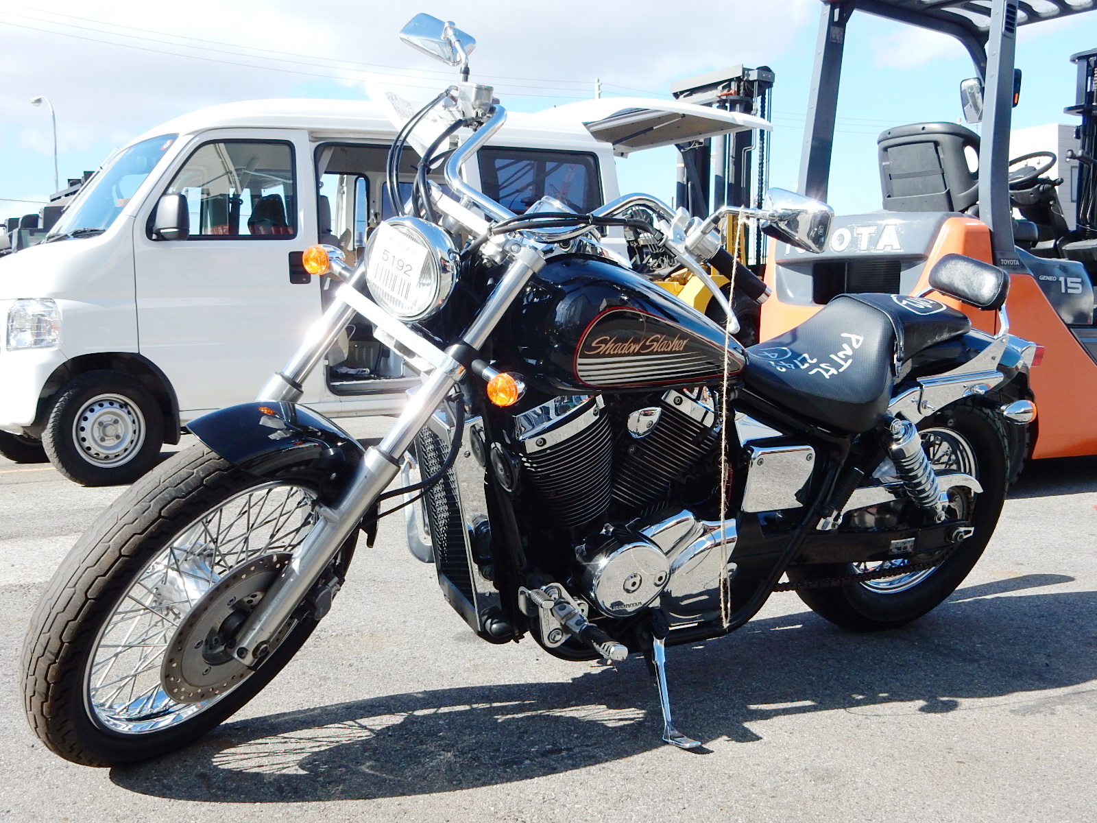 Honda shadow 750 slasher