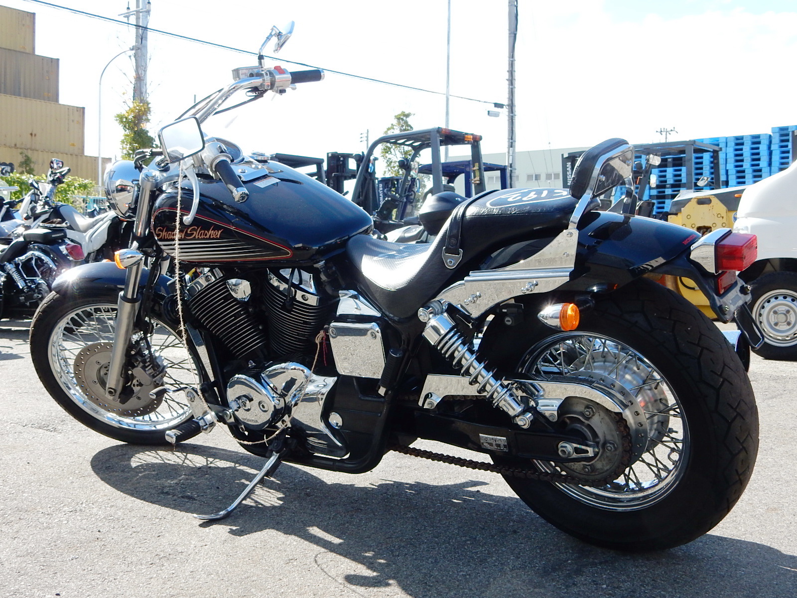 Honda shadow 750 slasher