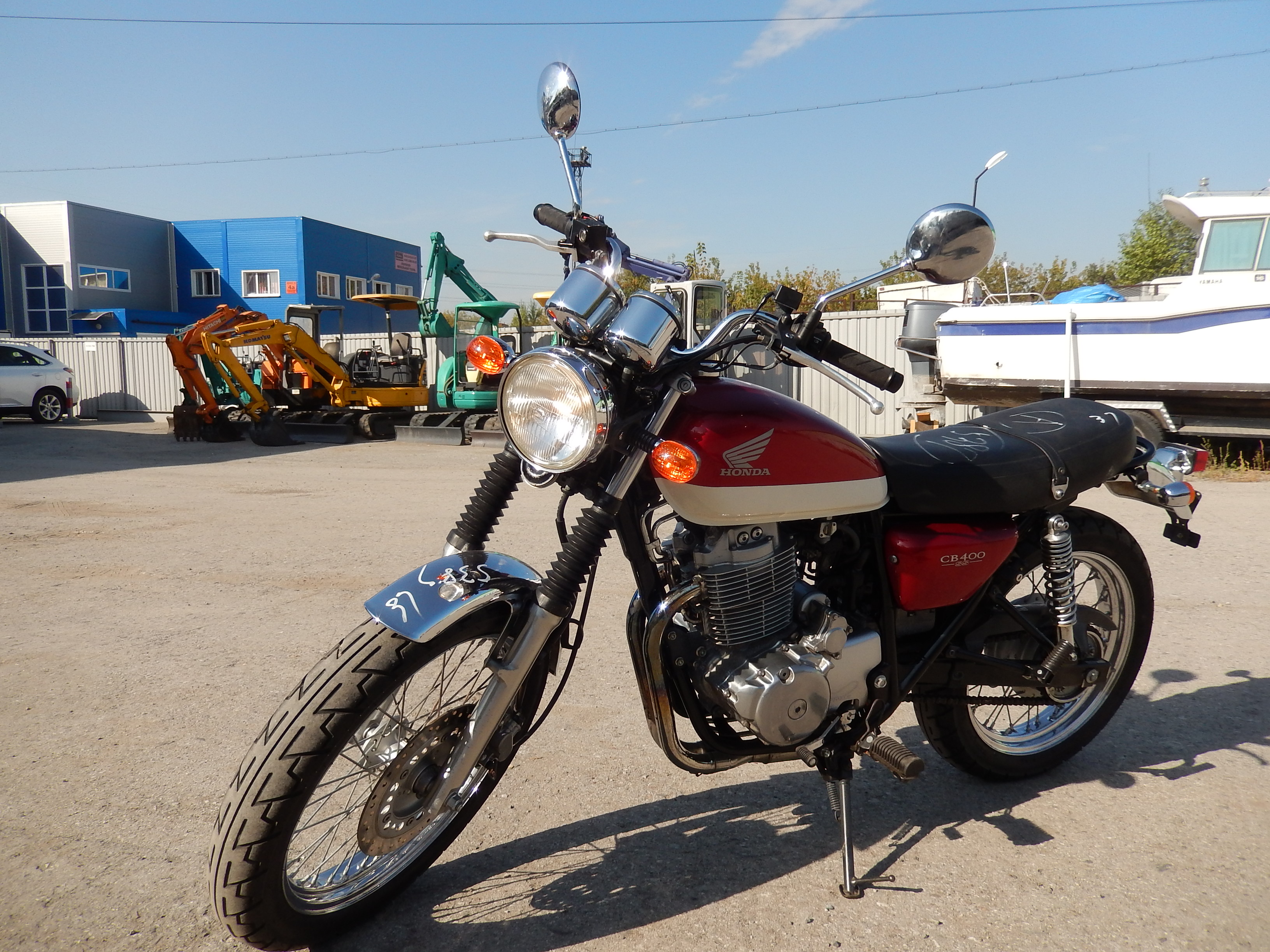 Honda cb400ss максимальная скорость