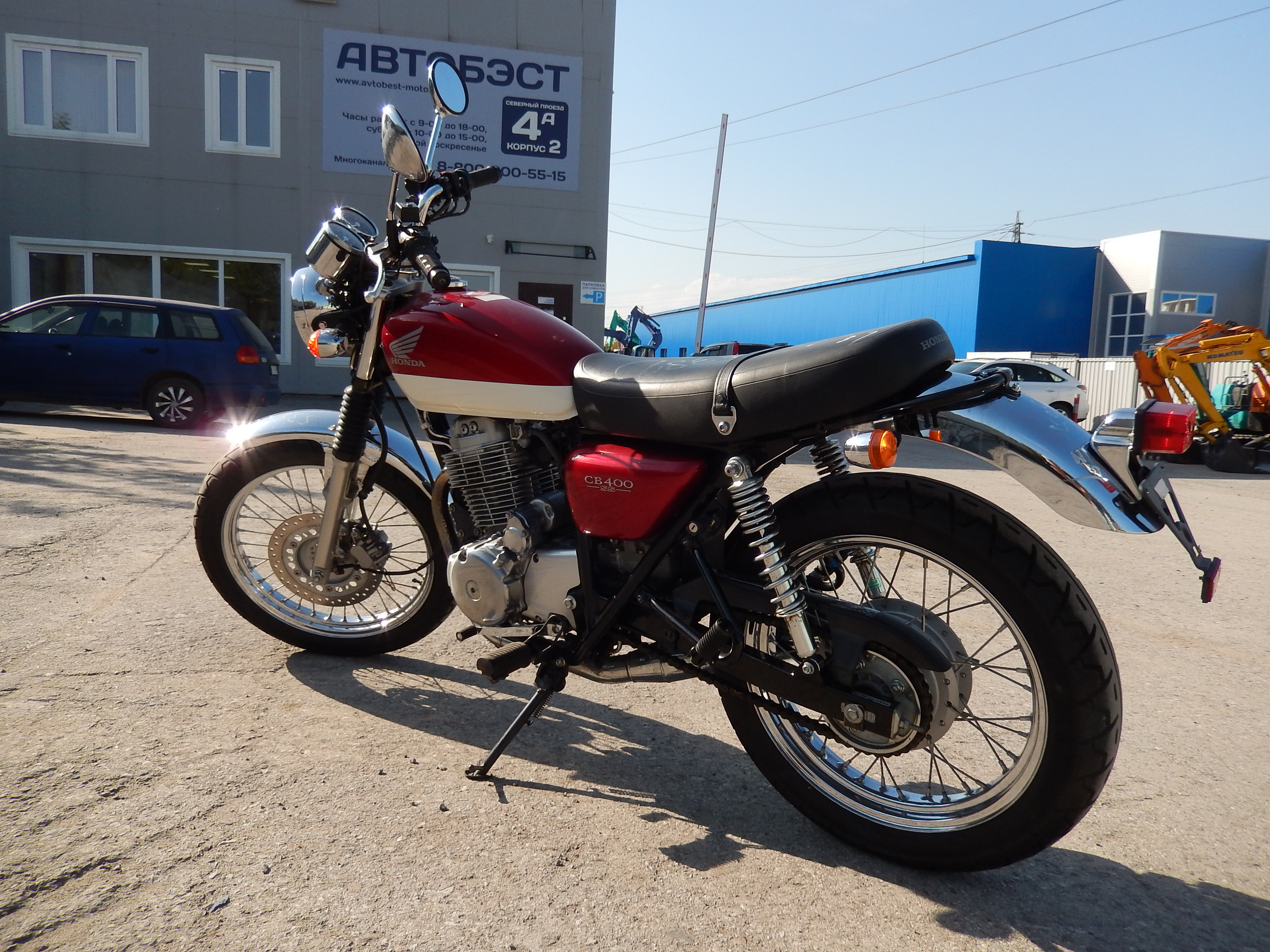 Honda cb400ss максимальная скорость