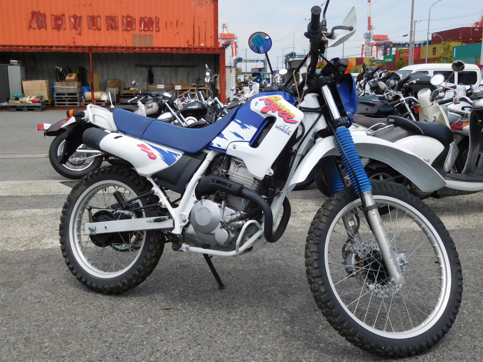 Honda xl250 degree