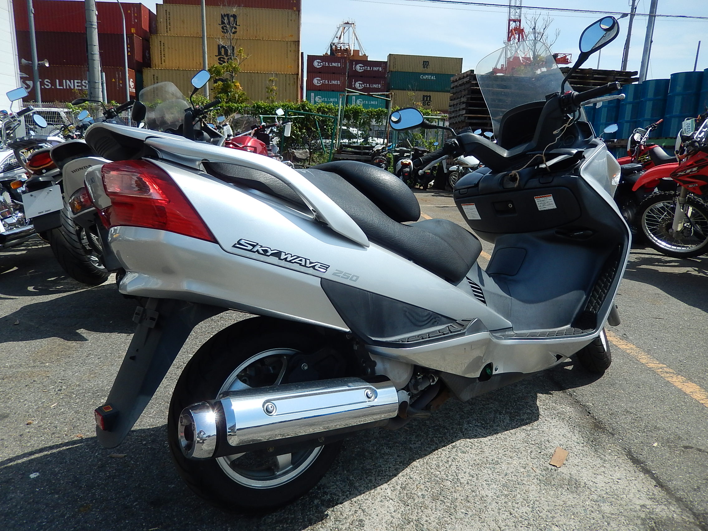 Максискутер suzuki skywave 250