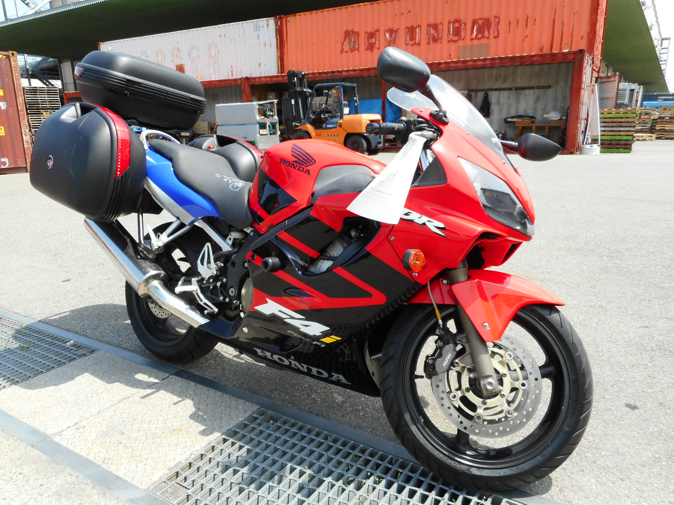 Honda cbr600f4i технические характеристики