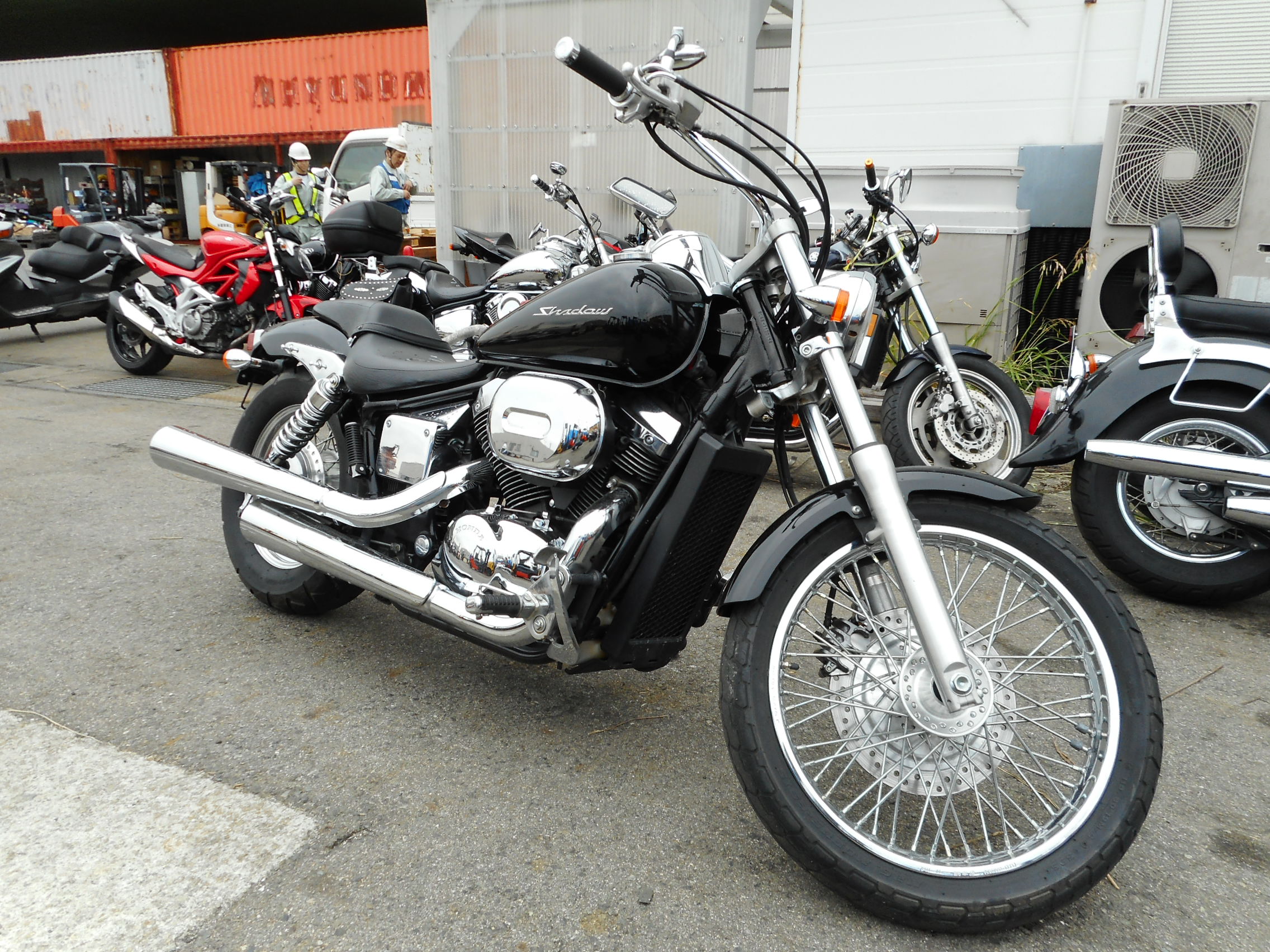 Honda shadow 750 slasher