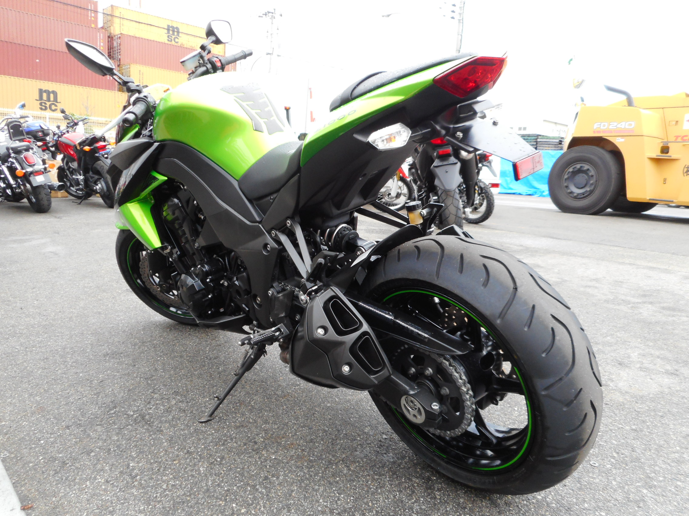 Kawasaki z1000 вентилятор